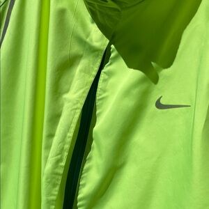 Nike woman’s Bright Lime storm fit Windbreaker